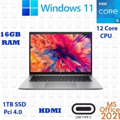 HP ZBook Firefly G9 14″ Laptop Core i5-1250P 16GB 1TB PCI 4.0 SSD Warranty 2027