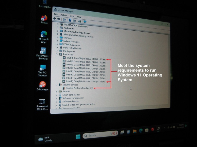 Getac B300-G7 Toughbook, i5-8350U@1.7ghz, 1tBSSD,16Gb RAM, Fully Custom uBlx GPS gallery