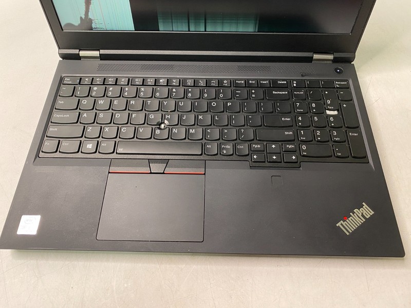 FOR PARTS - Lenovo Thinkpad P15 Gen 1 i5-10400H T1000 No RAM/SSD Broken Screen gallery