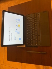 Lenovo IdeaPad Duet Chromebook (64GB eMCP, MediaTek P60T, 2.0GHz, 4GB) Laptop –