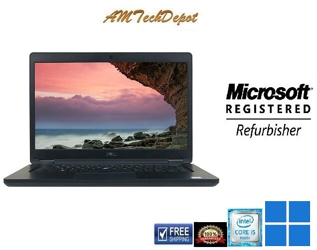 Dell Latitude 5490 Core i5-8350U 2.6GHz 16GB 512SSD Win10 Pro 64-BIT