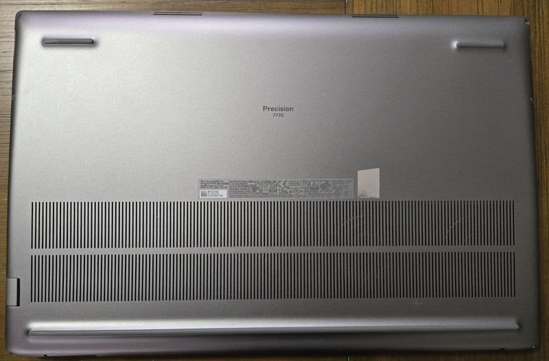 DELL PRECISION 7770 INTEL CORE I7-12850HX 1TB SSD 16GB Win 11 Pro gallery