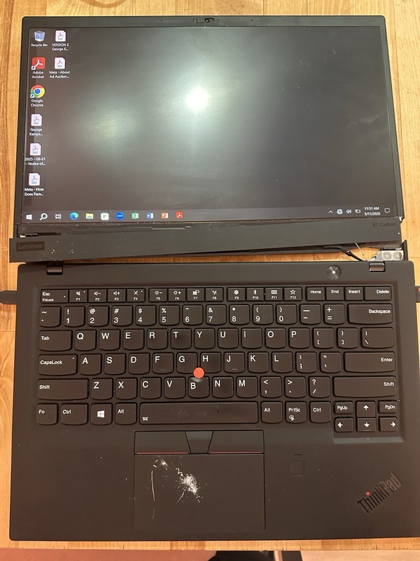 Lenovo ThinkPad X1 Carbon i7-8650U 16GB 512GB BIOS OK READ gallery