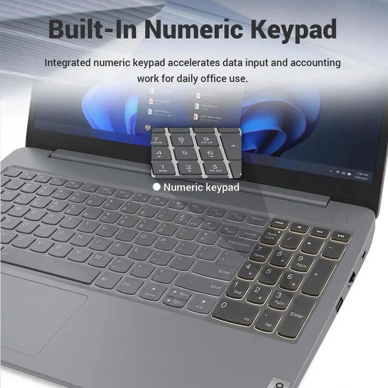 Lenovo V15 G6 15.6 FHD Laptop, AMD Ryzen 7 170, 16GB RAM, 1TB SSD, Win 11 Pro gallery