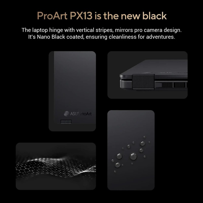 ASUS ProArt PX13 13.3" 2880x1800 Ryzen AI 9 370 32GB 2TB SSD RTX 4050 Win11 Home gallery