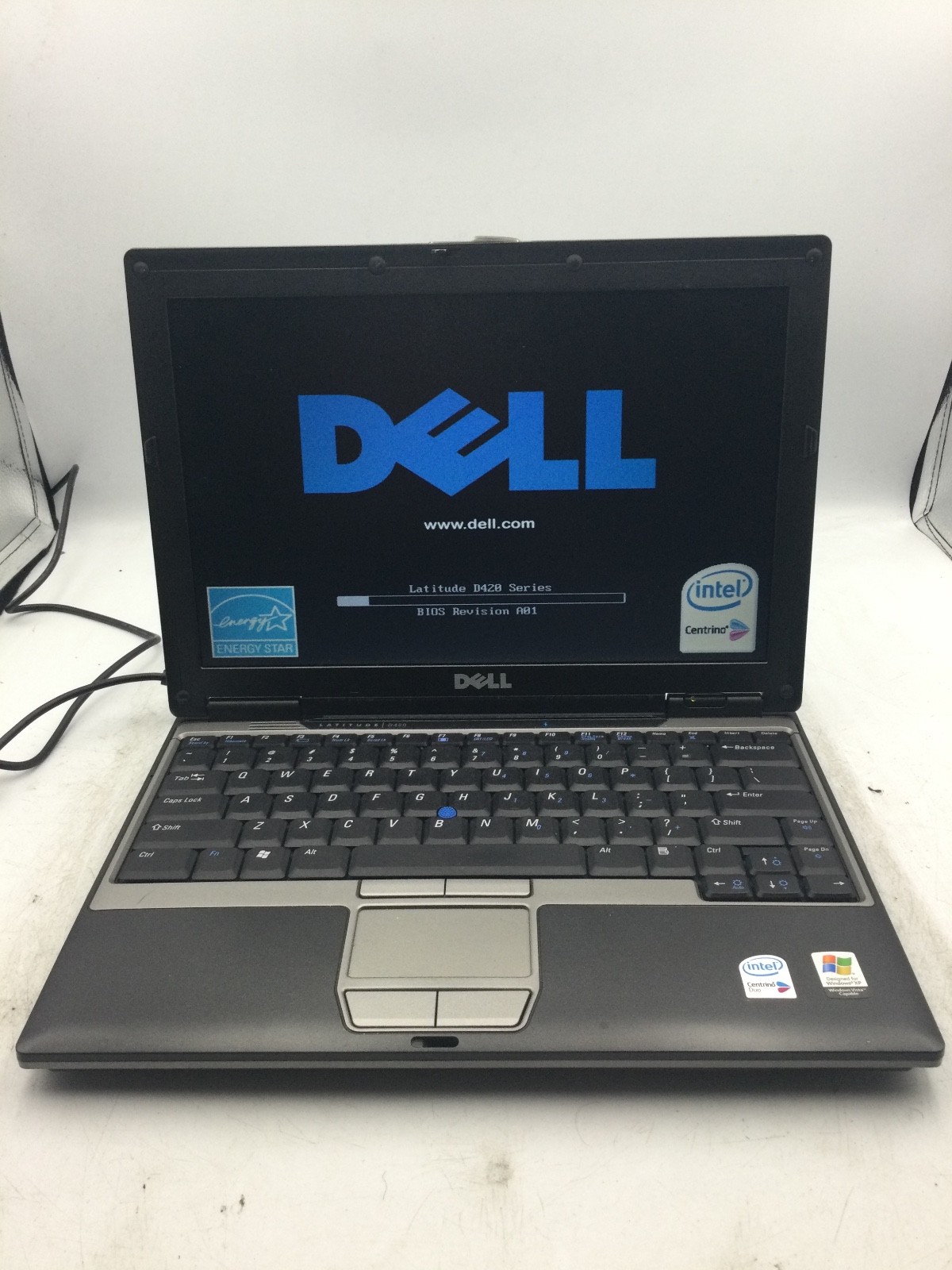 DELL LATITUDE D420 - FOR PARTS - INTEL CENTRINO - NO RAM - READ DESCRIPTION - BB gallery