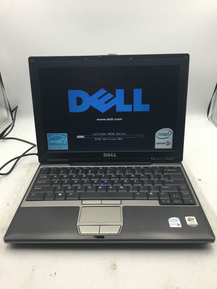 DELL LATITUDE D420 - FOR PARTS - INTEL CENTRINO - NO RAM - READ DESCRIPTION - BB