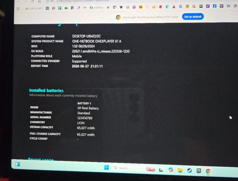 ONEXPLAYER X1 AMD8840U 3 In 1 Laptop, Handheld Gaming, Tablet 32gb Ram, 2tb Nvme gallery