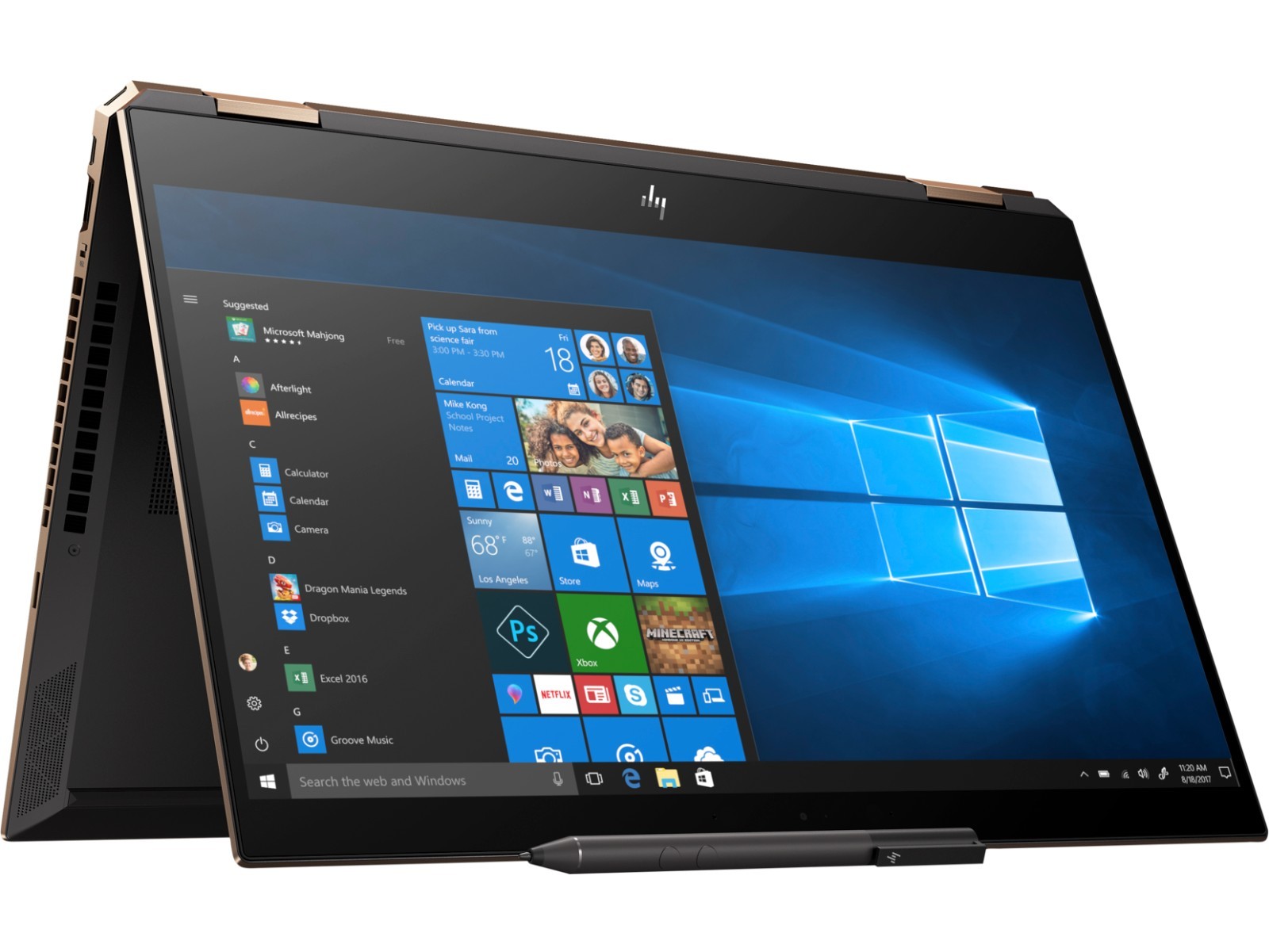 HP Spectre x360 15-df1043dx 15t Laptop Touch 15.6" UHD OLED i7 16GB 1T MX250 Pen gallery