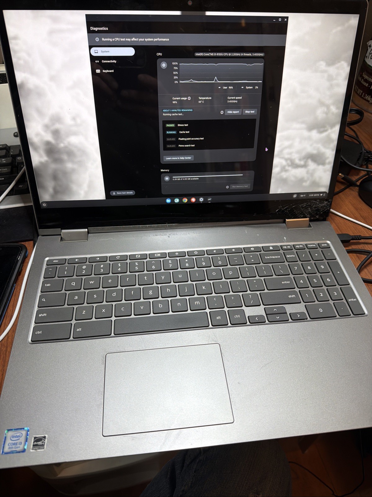 Lenovo Yoga C630 Chromebook 15.6" Intel Core i3 8th Gen For Parts Or Repair gallery