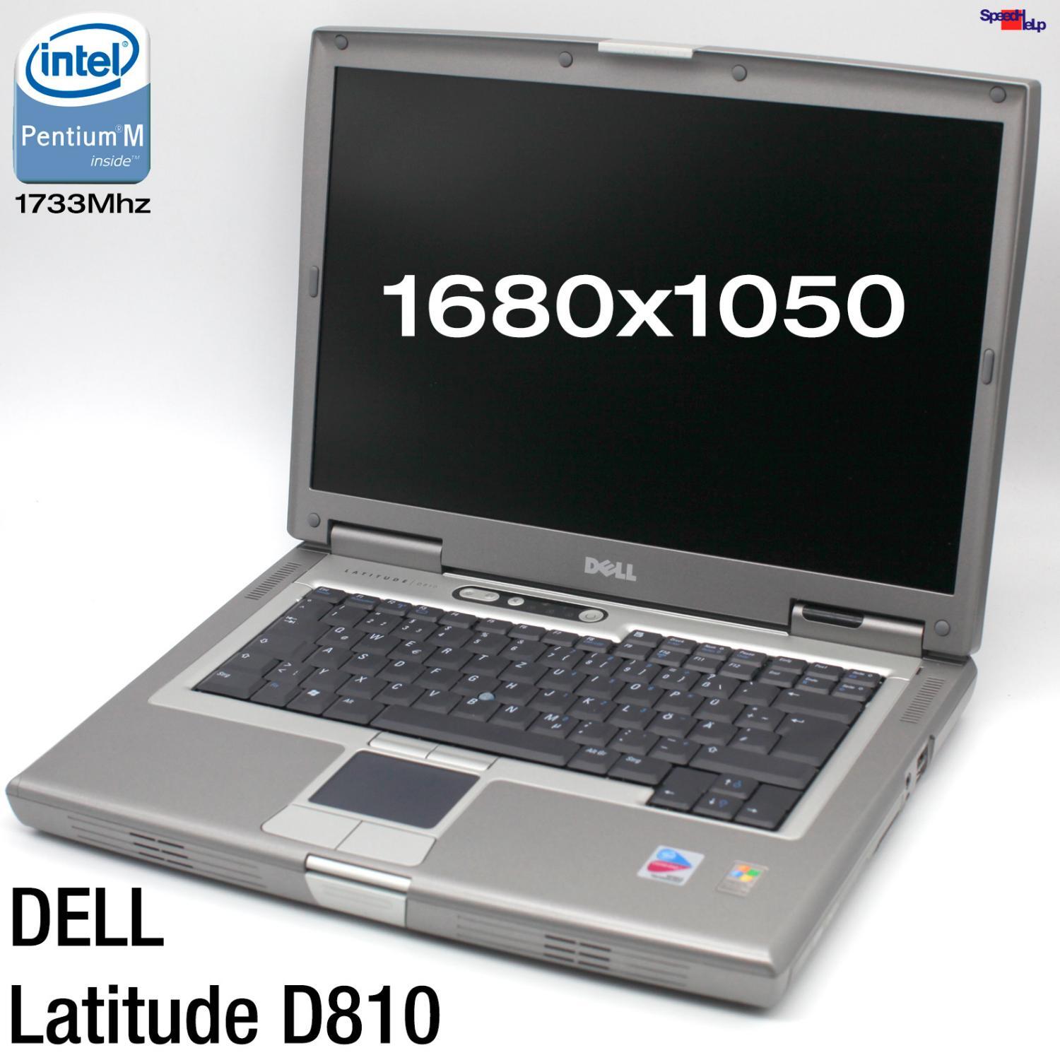 Dell Latitude D810 Notebook Laptop Windows XP RS-232 DVDRW 2GB 60GB 1680x1050 gallery