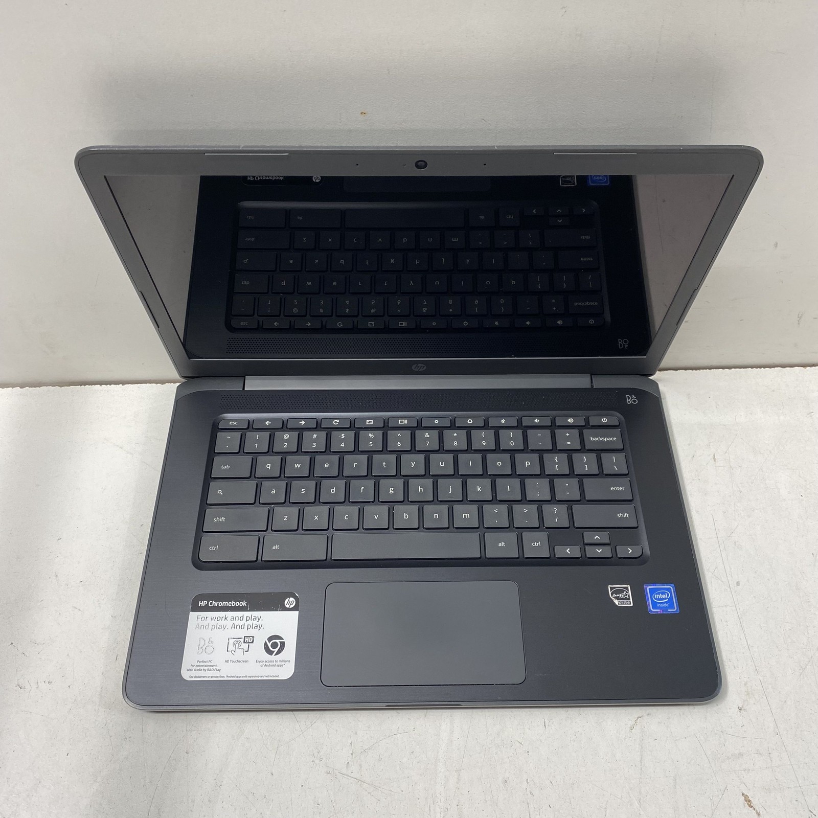 HP Chromebook 14-ca061dx 14" Intel B&O Audio ChromeOS Laptop Factory Reset gallery