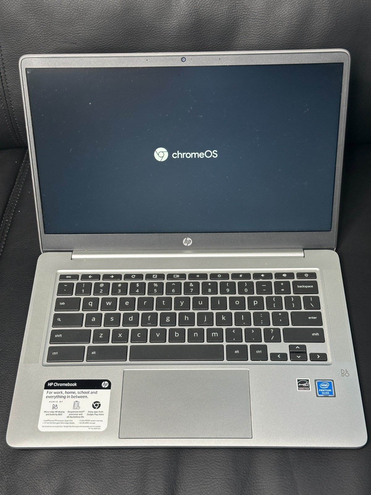 HP Chromebook 14a-na0010nr 14" Intel Pentium Silver N5030 4GB 64GB eMMC + OEM Ch gallery