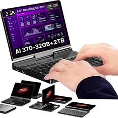 GPD Pocket 4 Mini PC AMD AI 9 HX370 32GB RAM + 2TB SSD USED With 4G LTE MODULE