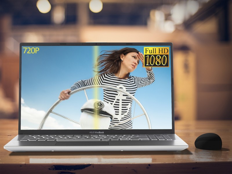 ASUS Vivobook , 15" FHD, R5 3500U, 4GB RAM, 128GB SSD, Windows 10 Pro gallery