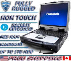 Panasonic Toughbook CF-30 1.6GHz 4GB upto 1TB HDD Military Rugged Laptop