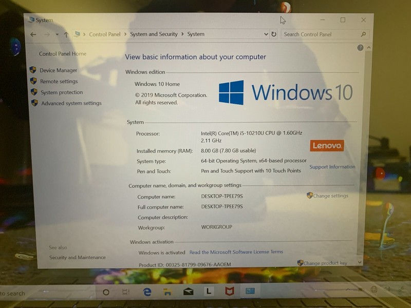 LENOVO YOGA C740-14IML - 14" 2-IN-1 Convertible FHD LAPTOP I5 8GB 256GB SSD gallery
