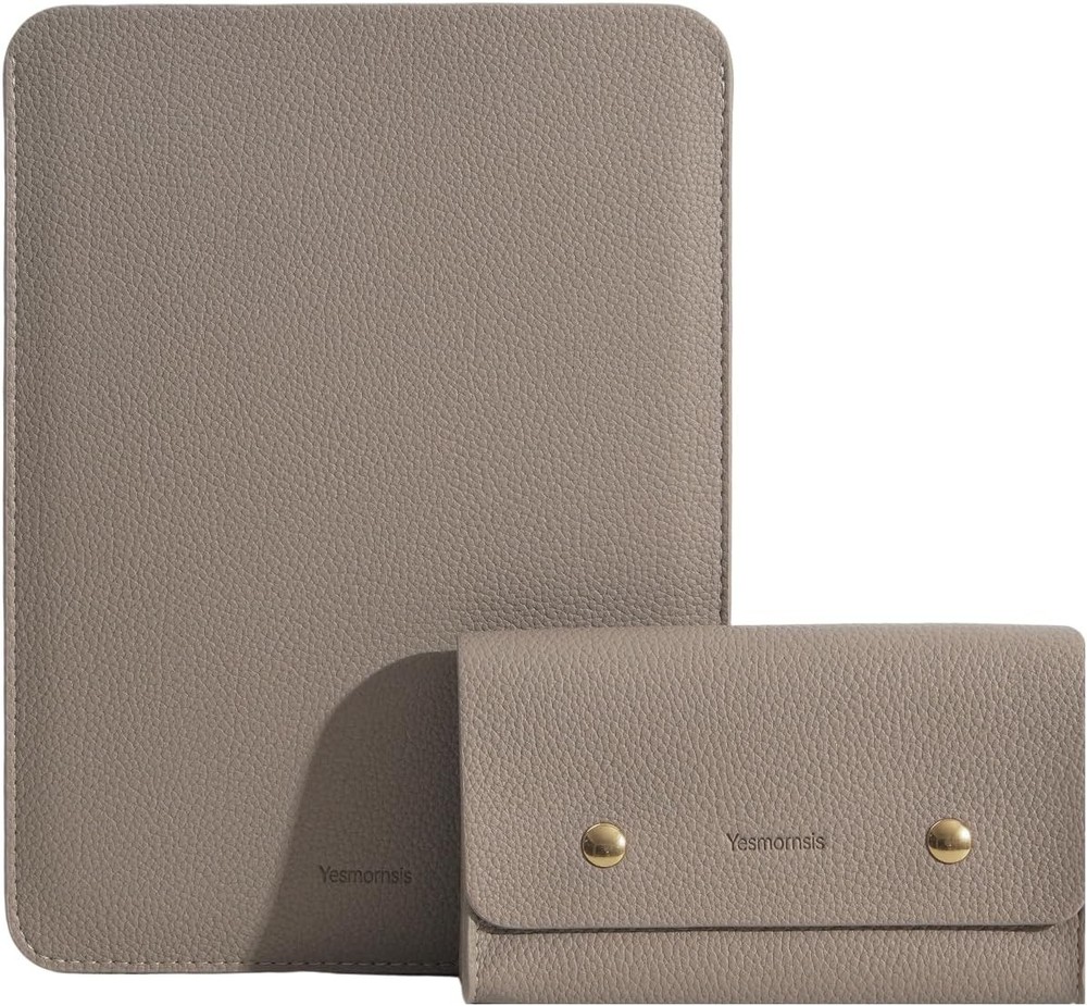 Padded PU Leather Laptop Sleeve 16-Inch for MacBook Pro 15 & 16-Inch Bags