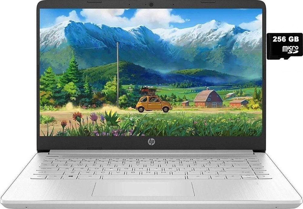 Newest HP 14" HD Laptop, AMD 2-Core Athlon Silver, 16GB RAM 320GB (64+256) Win11