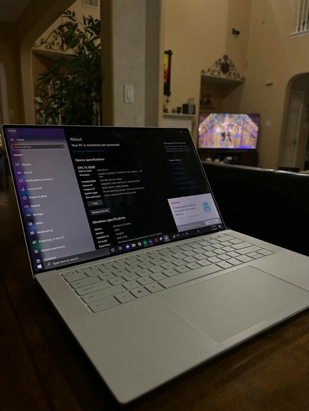 Dell XPS 15 9500 15.6”(512GB SSD,Intel Core i7-10750H,2.6GHz, 16GB,GeForce... gallery