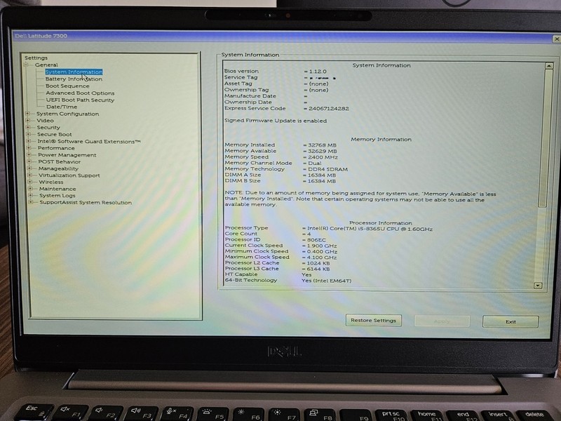 Dell Latitude 7300 13.3" Touch i5-8365U vPro 32GB DDR4 512GB NVMe Backlit Win10 gallery