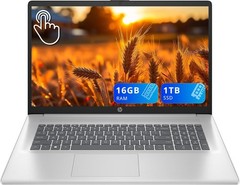 HP 17.3″ HD+ Touchscreen Laptop AMD Ryzen 5 7430U 16GB DDR4 RAM 1TB SSD Win11H