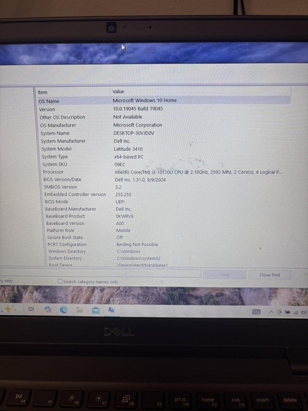 Dell Latitude 3410 14in Laptop I3-10110U 4GB 500GB Drive Win10 Cosmetic Flaws gallery