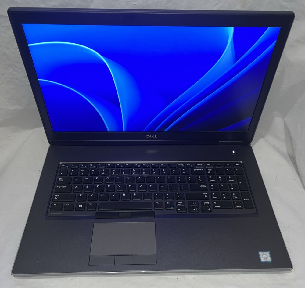 Dell Precision 7740 17.3" i7-9850H@2.6GHz, 32GB RAM, 512 GB M2, Win 11 Pro