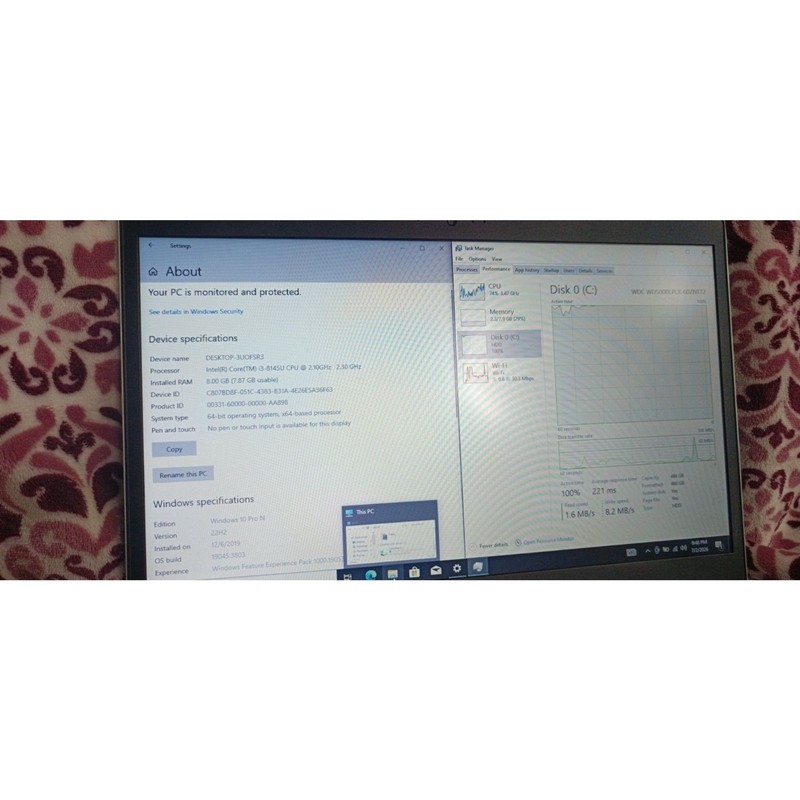 HP Probook 450 G6 | 2.3GHz Intel i3 | 8GB RAM | 500GB HDD gallery