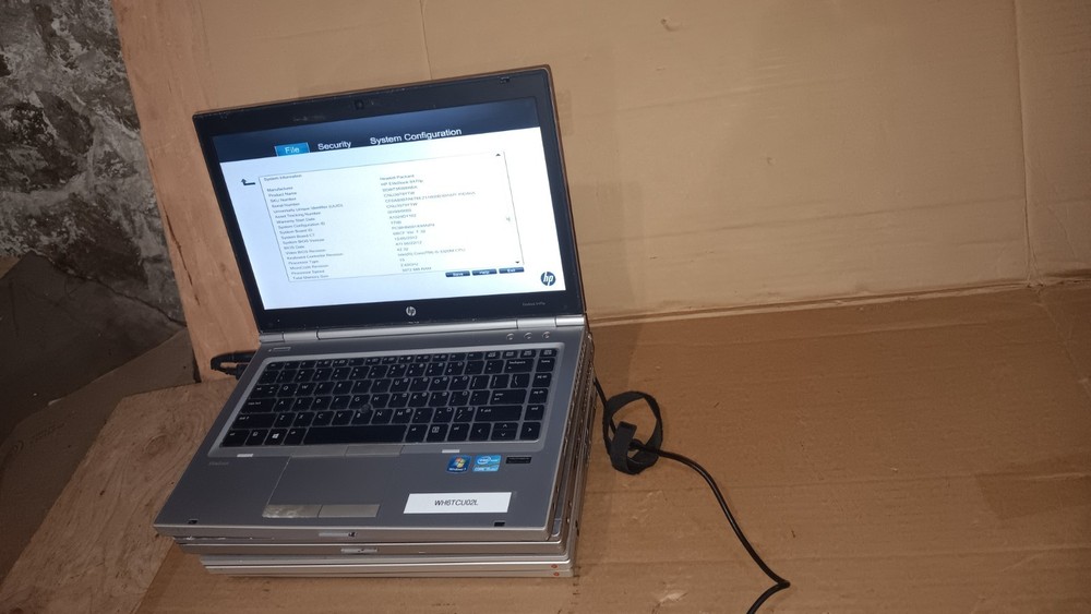Lot of 4 HP EliteBook 8470p, EliteBook 8460p, Hp Probook 5330m Laptops For Parts