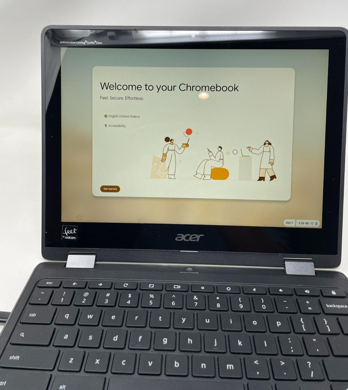 Acer Chromebook 12" 4GB 32GB R851TN, Black Laptop Computer gallery