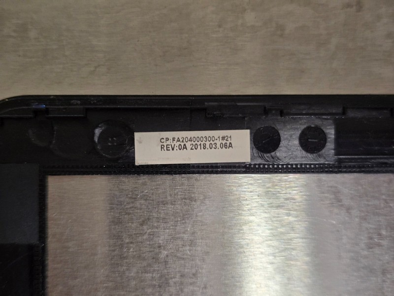 HP 15-BS 15-BW 250 G6 255 G6 FRAME LCD BEZEL FRAME AP204000300 gallery