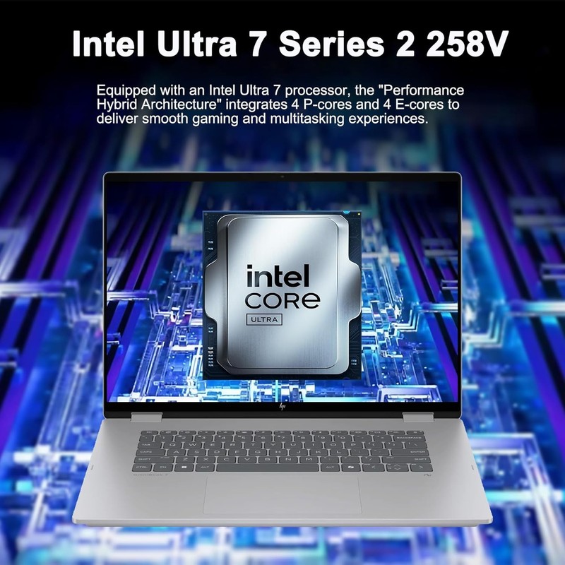 HP OmniBook7 2-in-1 Laptop,16" 3k OLED Touch,U7-258V,UpTo 32GB 4TB SSD+Win11pro gallery