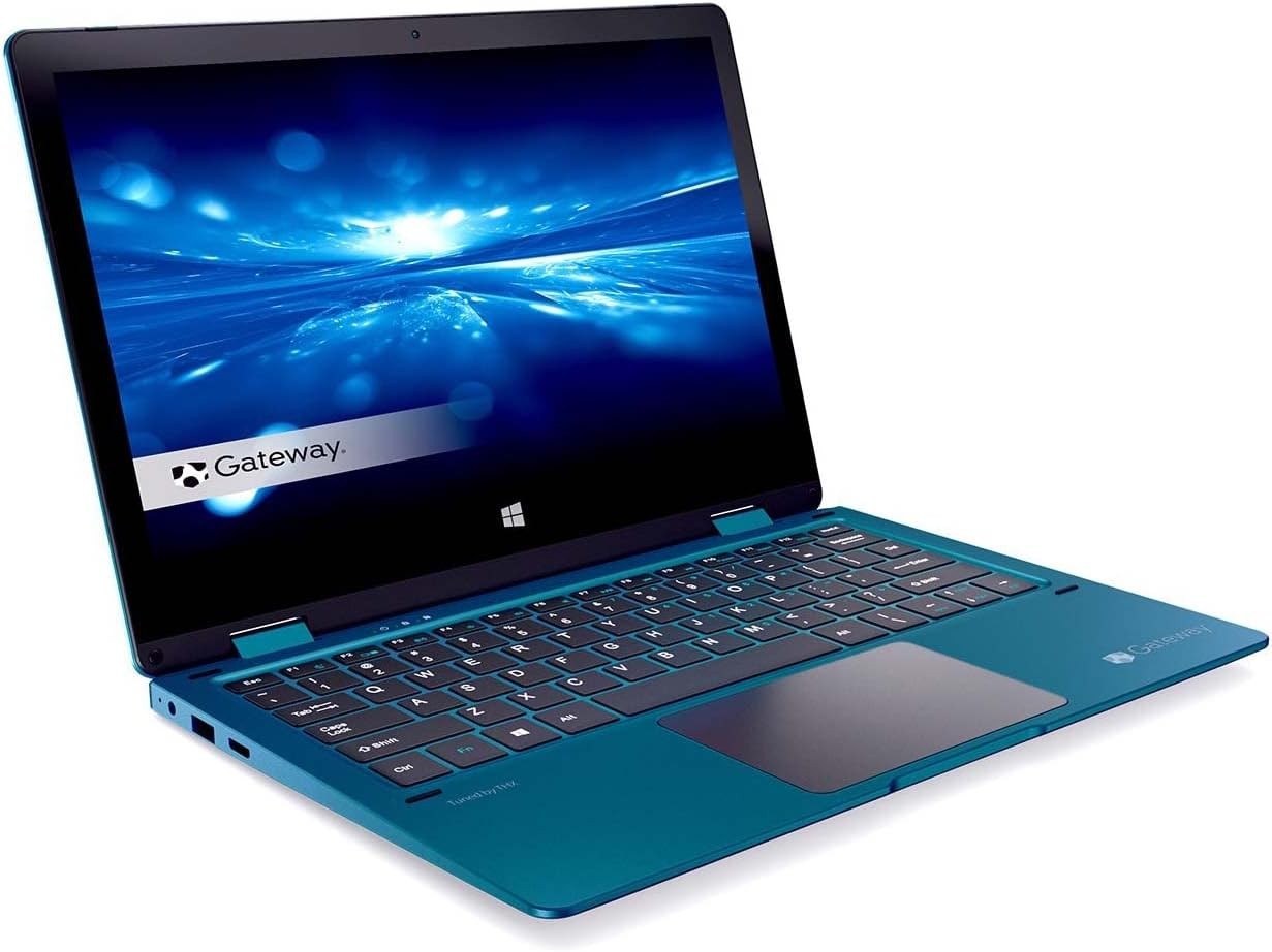 Gateway 11.6" HD 2-in-1 Convertible Laptop Intel N4020 4GB RAM 64GB SSD Win10 H gallery
