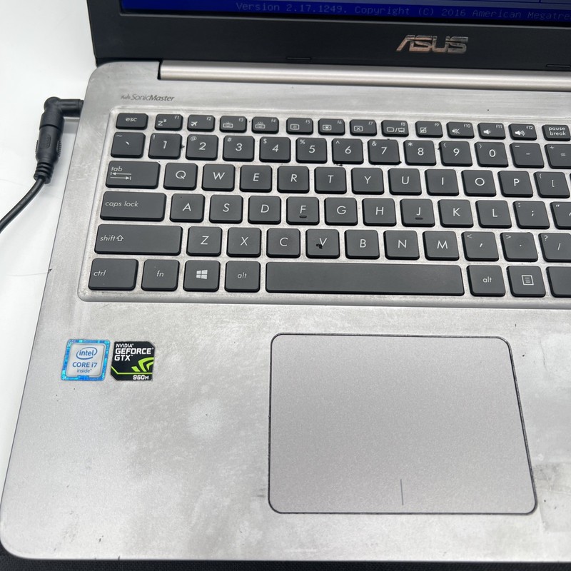 ASUS K501UW Intel i7 6500U 2.5GHz 8GB RAM GTX 960M No Drive No OS READ gallery