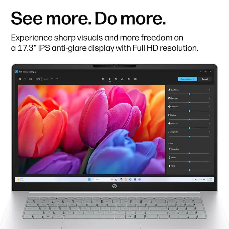 New HP OmniBook 3 17-DP0105DX 17.3'' FHD Laptop AMD Ryzen 5 40 8GB 512GB 610M gallery
