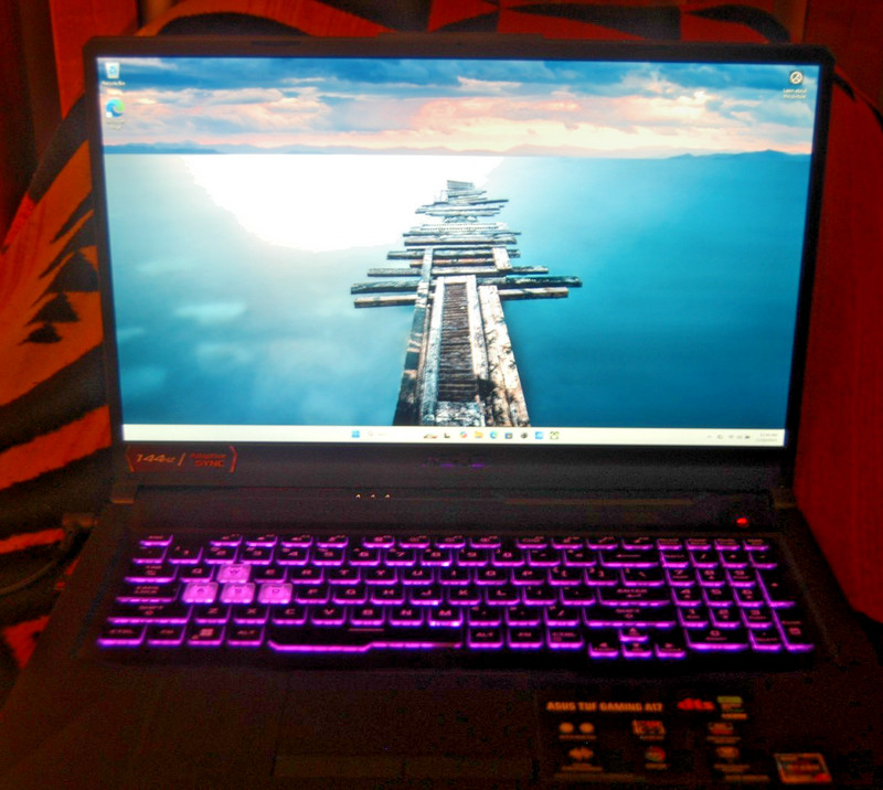 ASUS TUF A17 Gaming Ryzen 7 7435HS GTX 2050 16GB 1TB, 500GB SSD FA706NFR-RH71 gallery