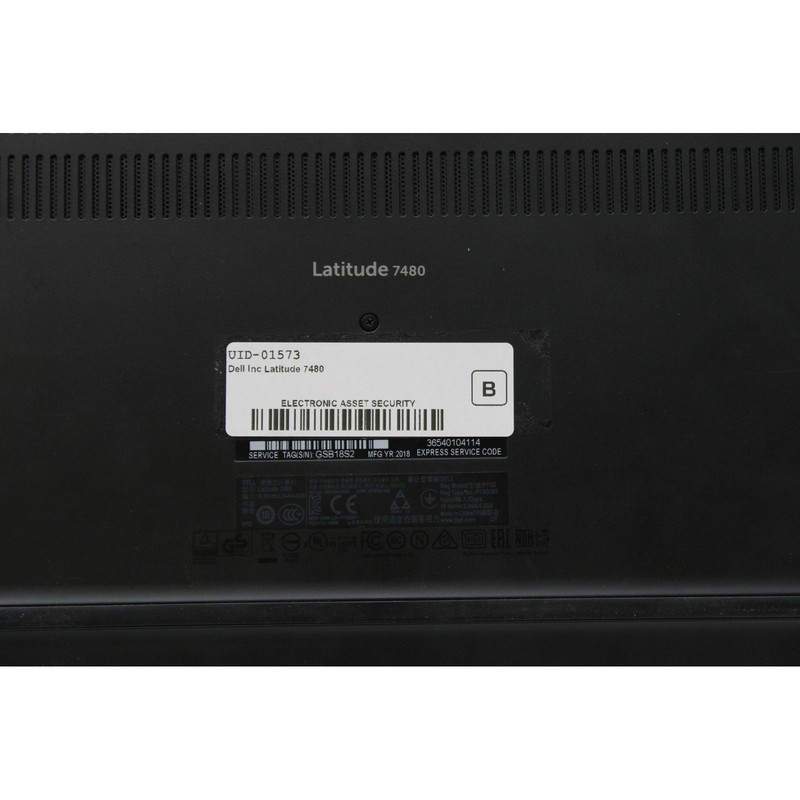 Dell Latitude 7480 14in i5-6360U 16GB FHD Grade B No OS, Drive, Power Cord gallery