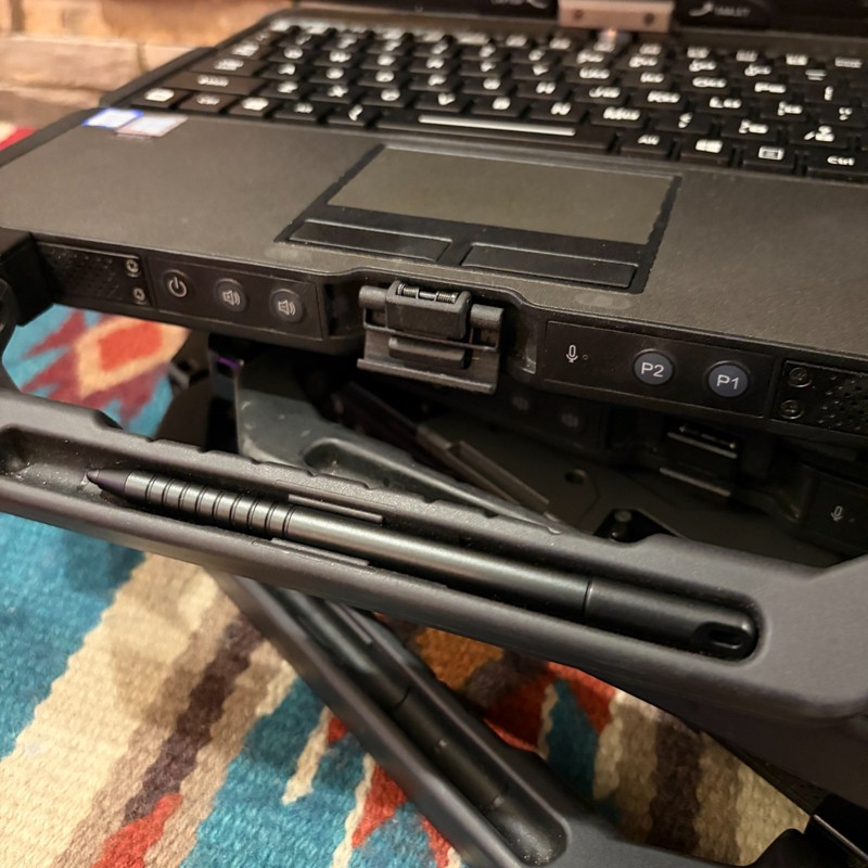 LOT OF 3! Getac G110 V4 Rugged Touch Laptop! i5-7300U 8GB 256SSD 4G Win11 READ! gallery