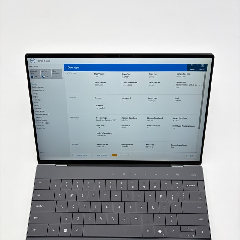 Dell XPS 13 9350 13.4" Laptop - Ultra 7 256V, 16GB Ram, 512GB SSD, W11H gallery