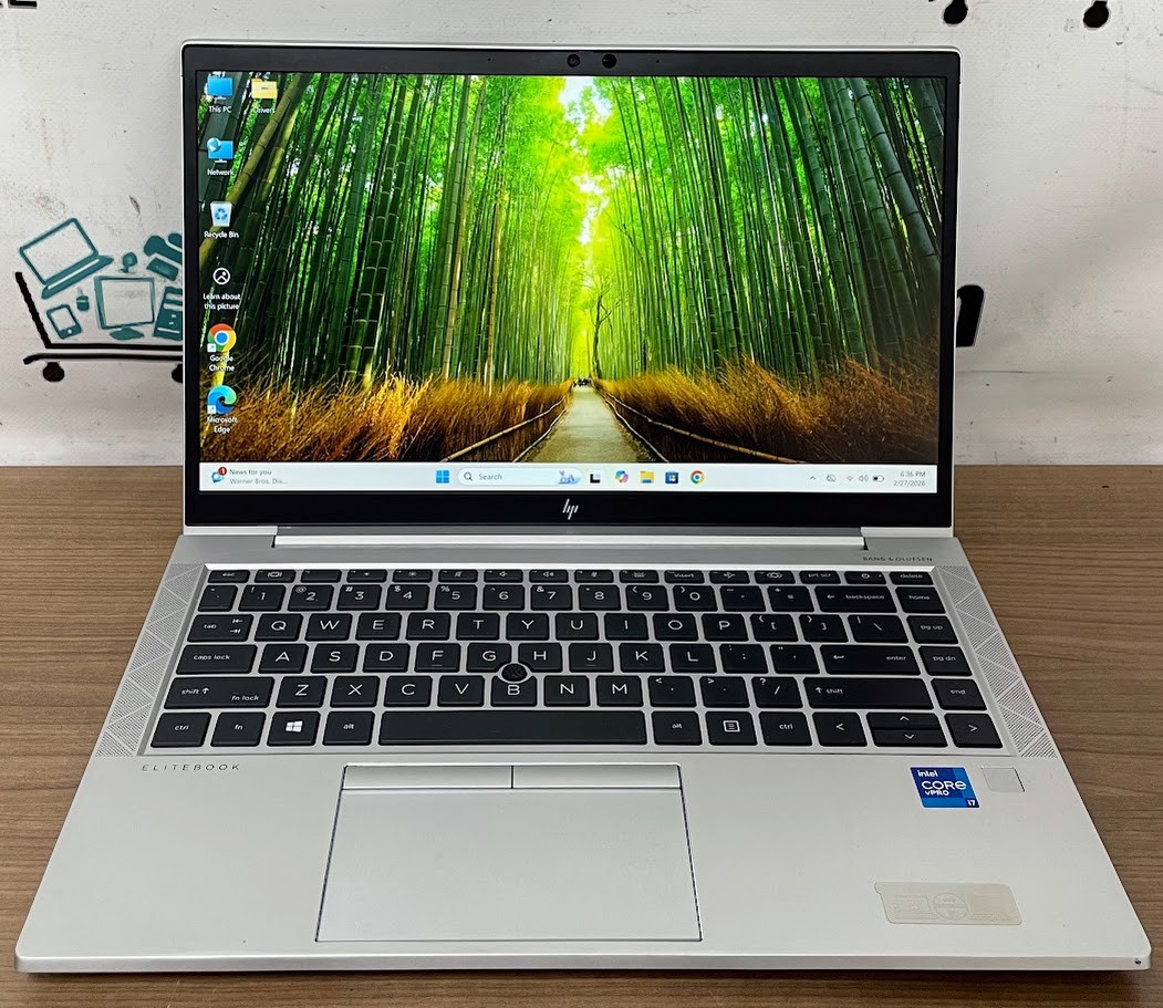 HP EliteBook 840 G8 14'' FHD 1080p W11 Pro i7-11th 3.0GHz 16gb RAM 256gb SSD gallery