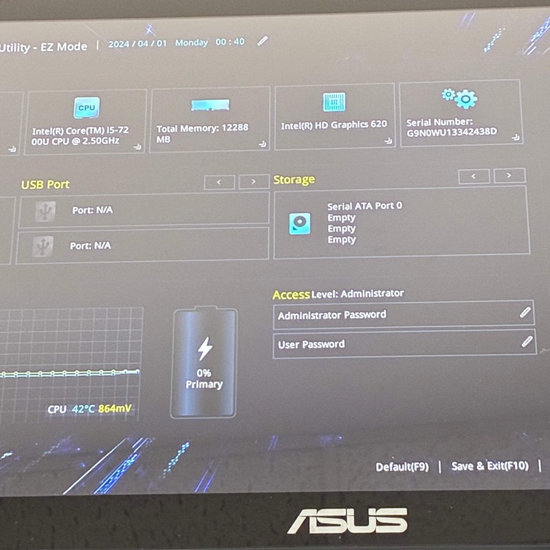 Asus Q504U 15 inch Core 5 12GB 1TB Silver READ gallery