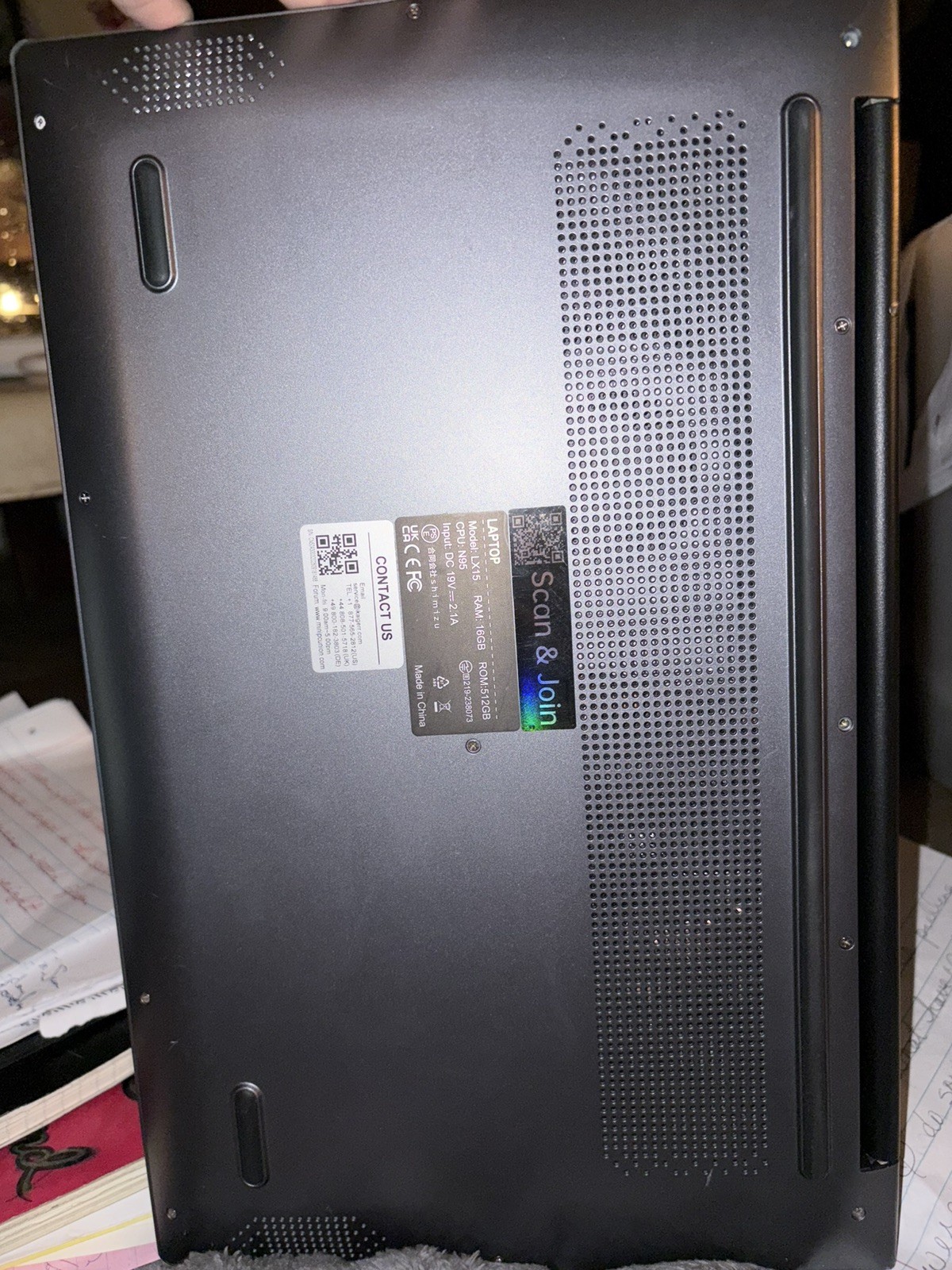Acemagic LX15 15.6" laptop win 11 Pro, charger, box WORKS slightly used gallery