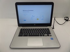 HP 14″ Chromebook 14 G4 32GB eMMC 4GB RAM N2840 CPU – Cracked Plastic Corner
