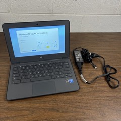 HP Chromebook 11 G6 EE 11.6in Black Intel Celeron 4GB RAM 16GB eMMC Chrome OS