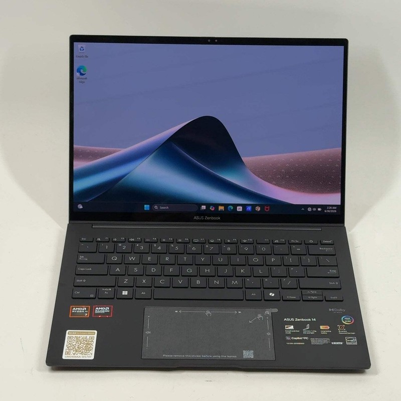 Asus Zenbook 14 UM3406K 14" Ryzen AI 7 350 2.0GHz 32GB RAM 1TB SSD gallery