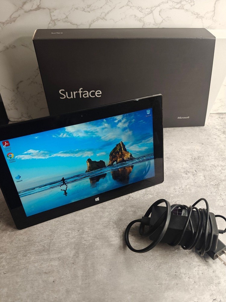 Microsoft Windows 8 Pro Surface Tablet PC 128 GB Intel i5 Win 10 Read Desc