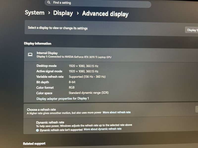 Alienware m15 R7 15" i7-12700H 16GB 1TB NVMe RTX 3070 Ti 360Hz Win11 gallery
