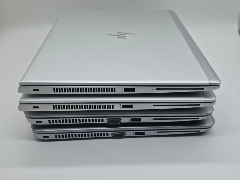 LOT OF 4 HP ELITBOOK Laptop 13'' Core i7 16GB RAM NO SSD TESTED AS IS READ gallery