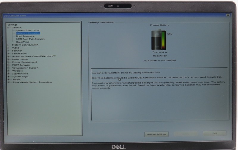 Dell Latitude 5510 i5-10310U @ 2.20GHz 16GB DDR4 500GB M.2 Win11 Pro gallery
